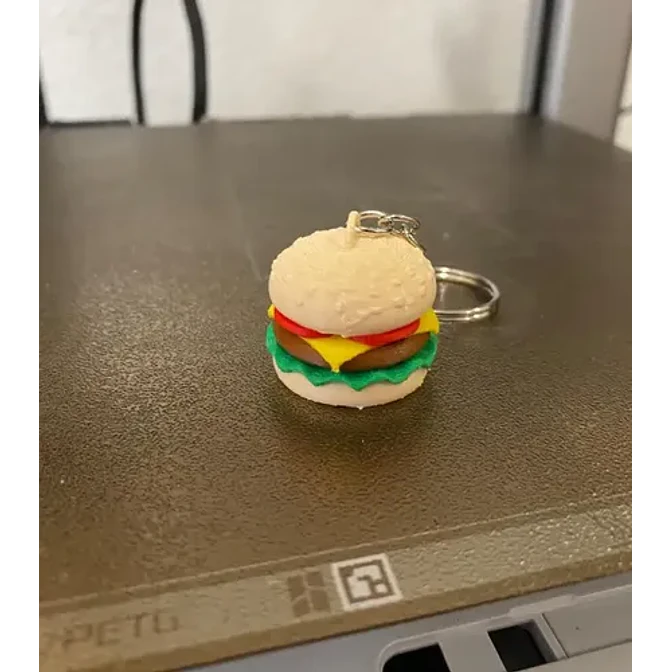Llavero Diseño Hamburguesa 2