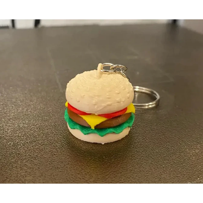 Llavero Diseño Hamburguesa 3