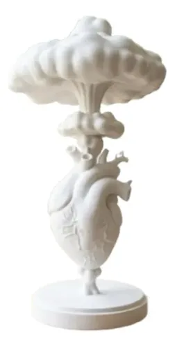 Escultura- Corazón Explosión De Amor
