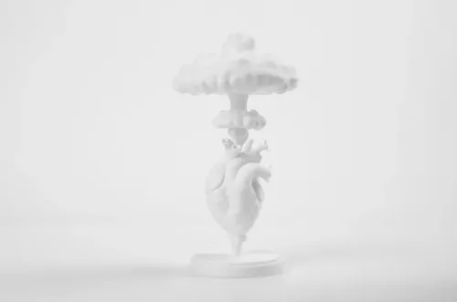 Escultura- Corazón Explosión De Amor - Foto 3