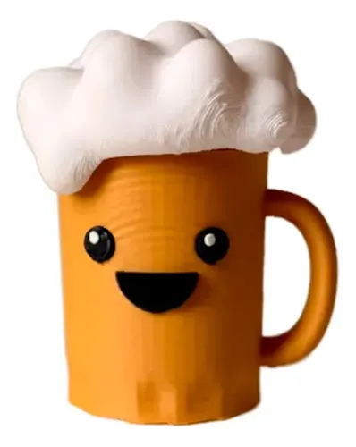 Figuras - Clicker Jarra De Cerveza Kawaii