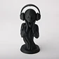 Escultura- El Grito Con Auriculares - Miniatura 2