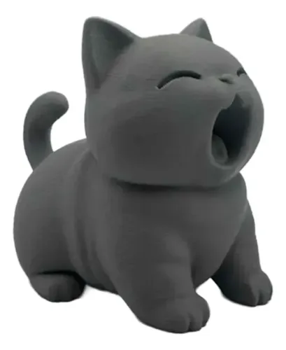 Figura Chibi - Gato Bostezando