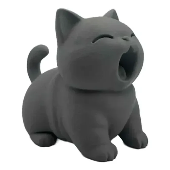 Figura Chibi - Gato Bostezando 1