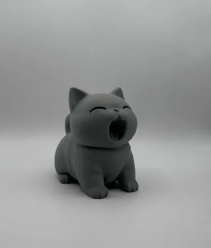 Figura Chibi - Gato Bostezando - Foto 3