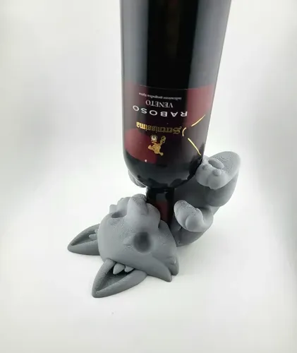 Porta Vino - Diseño Lobo