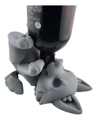 Porta Vino - Diseño Lobo - Foto 2