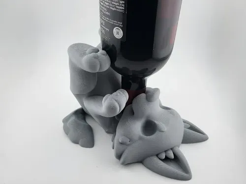 Porta Vino - Diseño Lobo - Foto 3