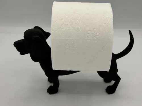 Soporte Papel Higiénico De Perro Salchicha - Foto 3