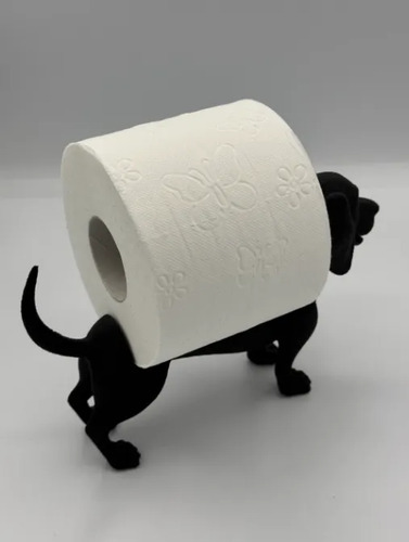 Soporte Papel Higiénico De Perro Salchicha - Foto 9