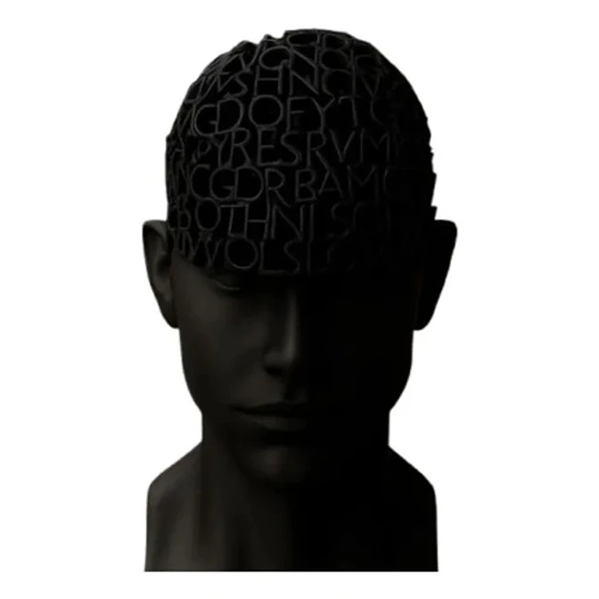Escultura- Cabeza Pensativa 1