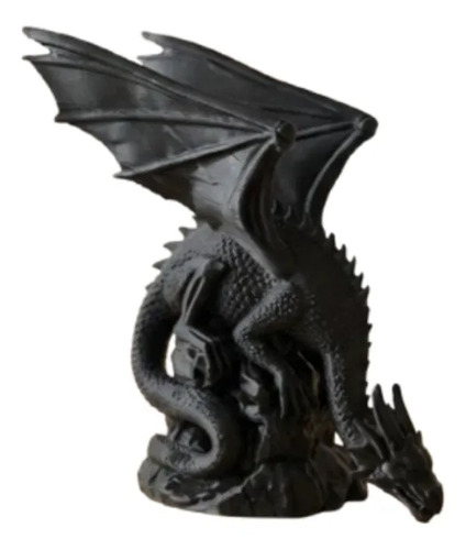 Escultura- Dragón Alado Fantástico