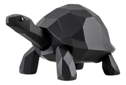Escultura De Tortuga Geométrica