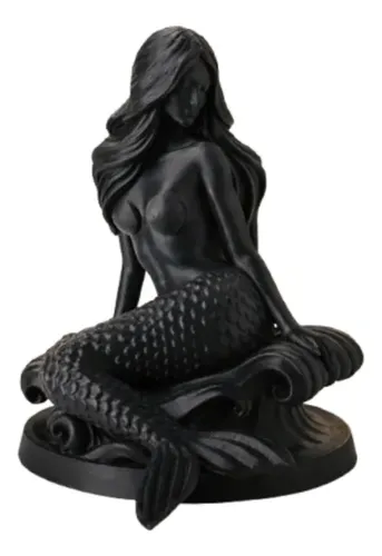 Escultura- Sirena Cabello Ondeante