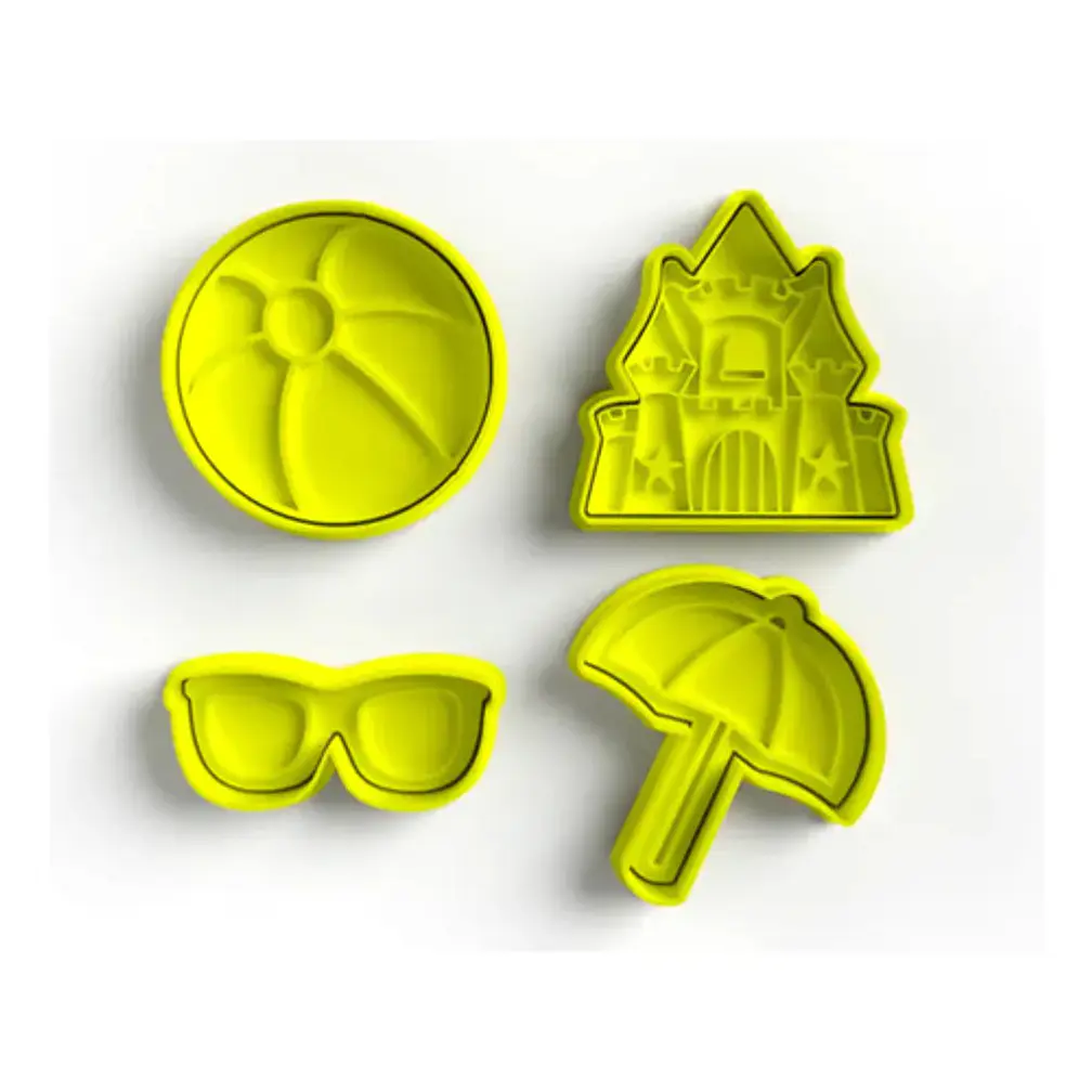 Cortadores De Galleta - Verano (pack 4 Un) 1