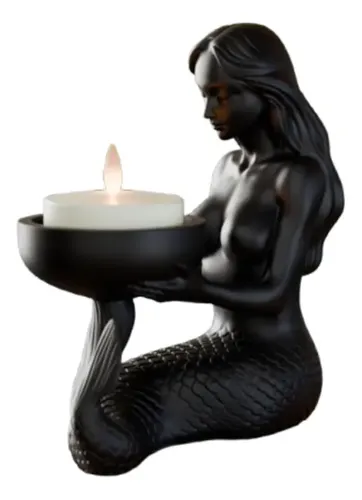 Portavelas Led- Sirena Relajada