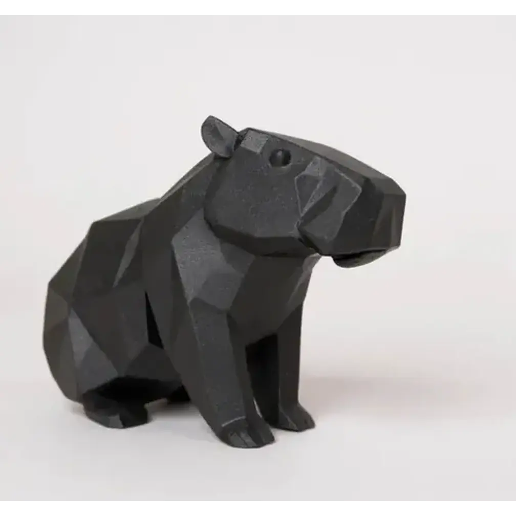 Escultura Capibara Geométrico 1
