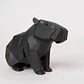 Escultura Capibara Geométrico - Miniatura 1