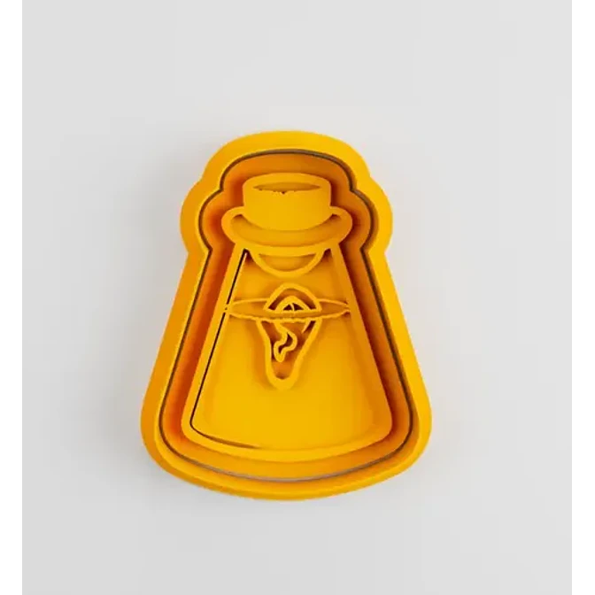 Cortadores De Galletas - Botellas De Pociones (pack 4 Un) 3