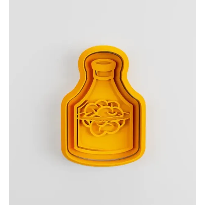Cortadores De Galletas - Botellas De Pociones (pack 4 Un) 4
