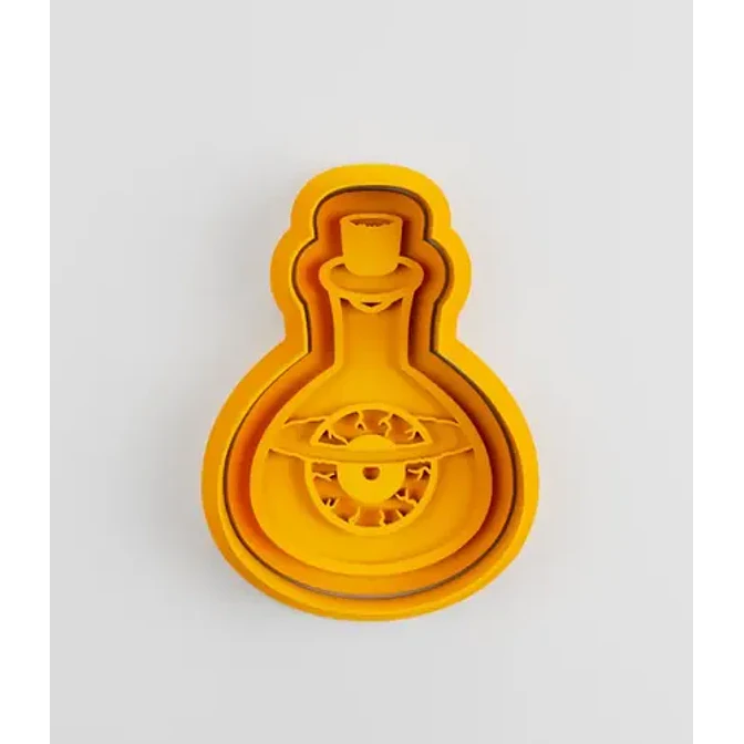 Cortadores De Galletas - Botellas De Pociones (pack 4 Un) 5