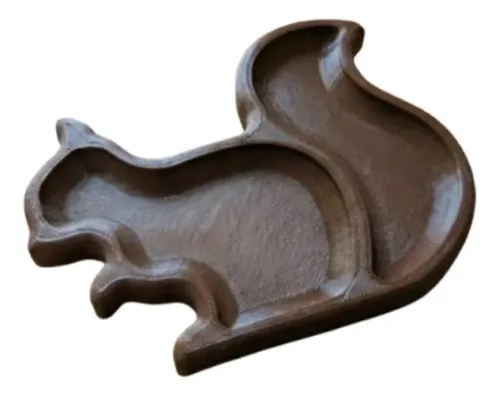 Bandeja Decorativa De Ardilla