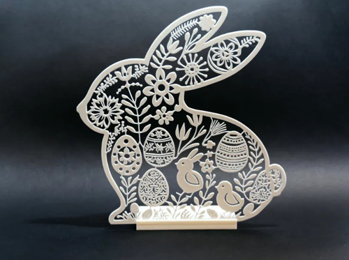 Decoración Silueta De Conejo De Pascua - Foto 2