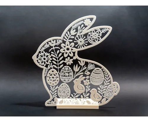 Decoración Silueta De Conejo De Pascua - Foto 4