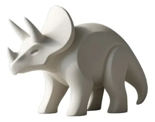 Escultura De Triceratops