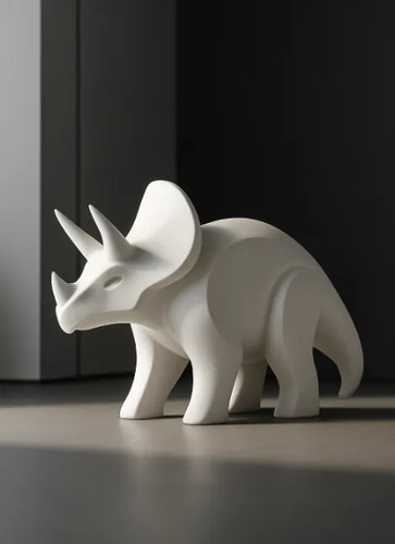 Escultura De Triceratops - Foto 2