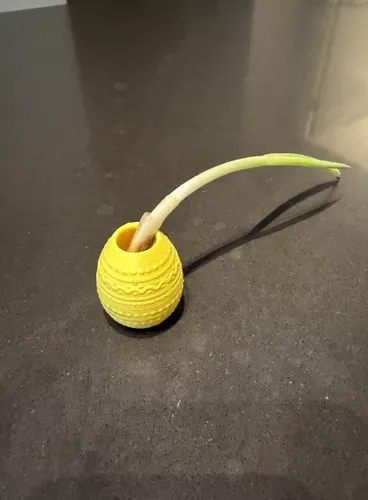 Estatua De Mini Florero Huevo De Pascua