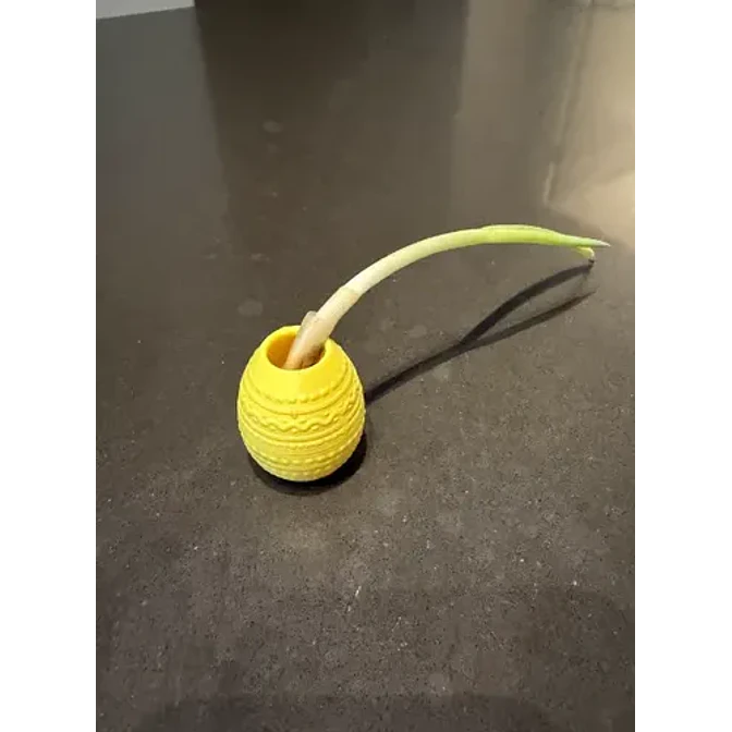 Estatua De Mini Florero Huevo De Pascua 1