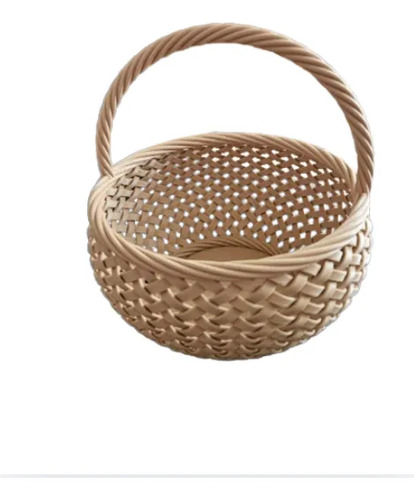 Canasto Tejido De Pascua