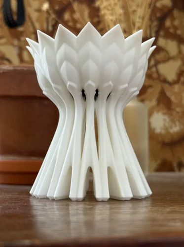 Portavelas Led- Flor De Loto - Foto 3