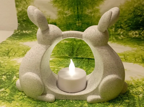 Portavelas Led- Conejo De Pascua - Foto 2