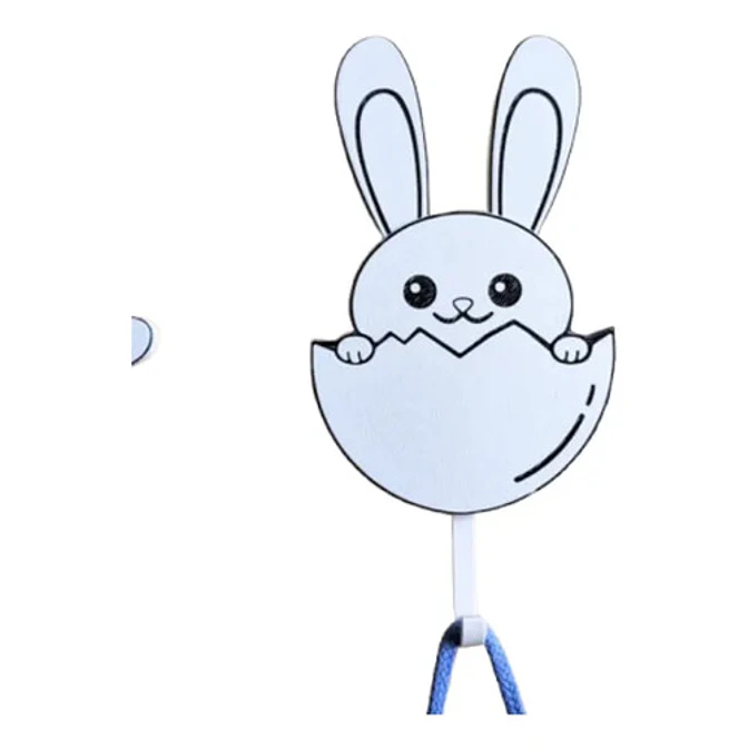 Llavero De Conejo De Pascua 3