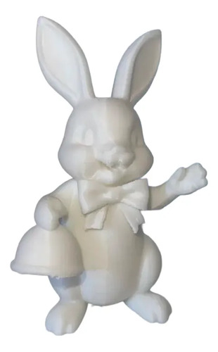 Figura De Conejo Con Campana
