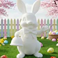 Figura De Conejo Con Campana - Miniatura 2