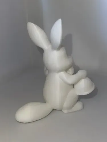Figura De Conejo Con Campana - Foto 3