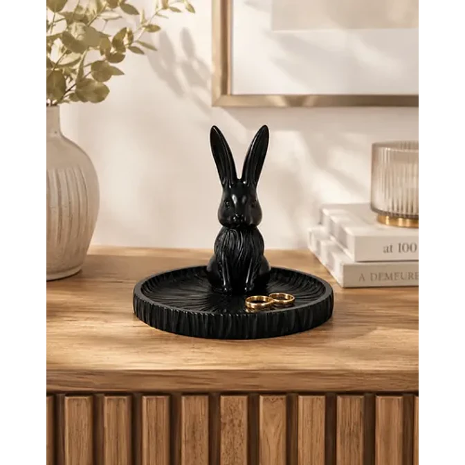 Bandeja Decorativa- Conejo Noir 2
