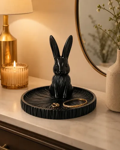 Bandeja Decorativa- Conejo Noir - Foto 4