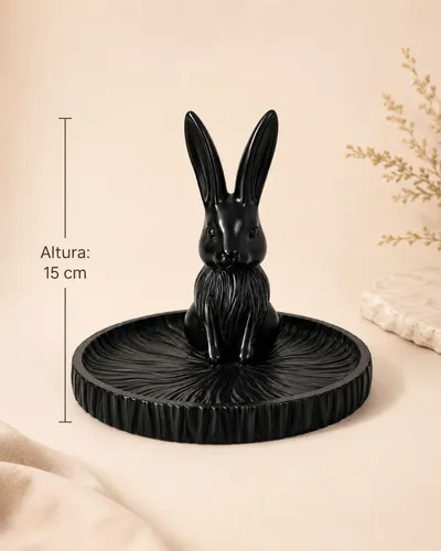 Bandeja Decorativa- Conejo Noir - Foto 5