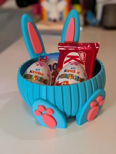 Bowl En Forma De Conejo De Pascua - Foto 2