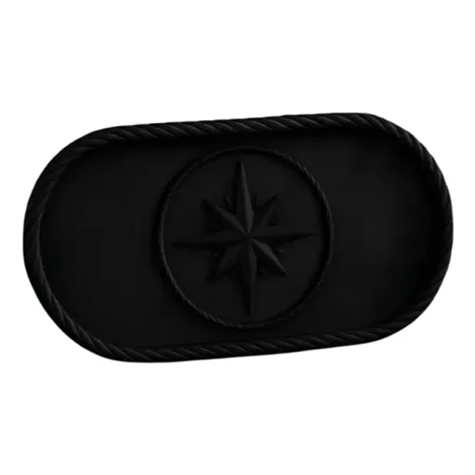 Bandeja Decorativa De Brújula Pirata 1