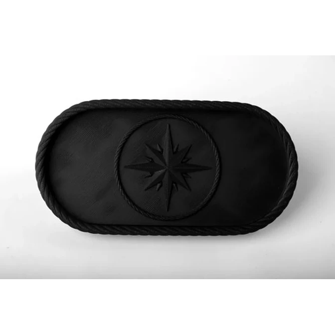 Bandeja Decorativa De Brújula Pirata 2