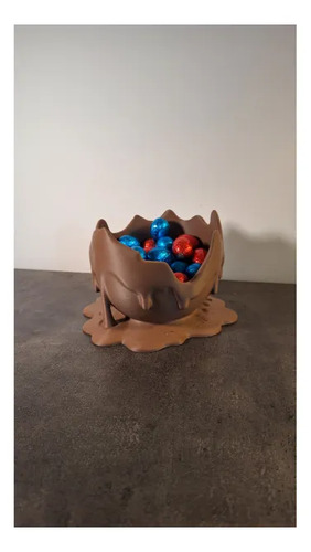 Canasta De Dulces De Chocolate De Pascua - Foto 3