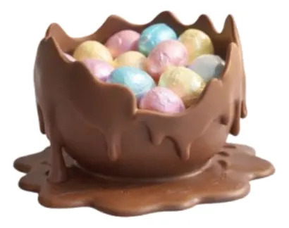 Canasta De Dulces De Chocolate De Pascua - Foto 4