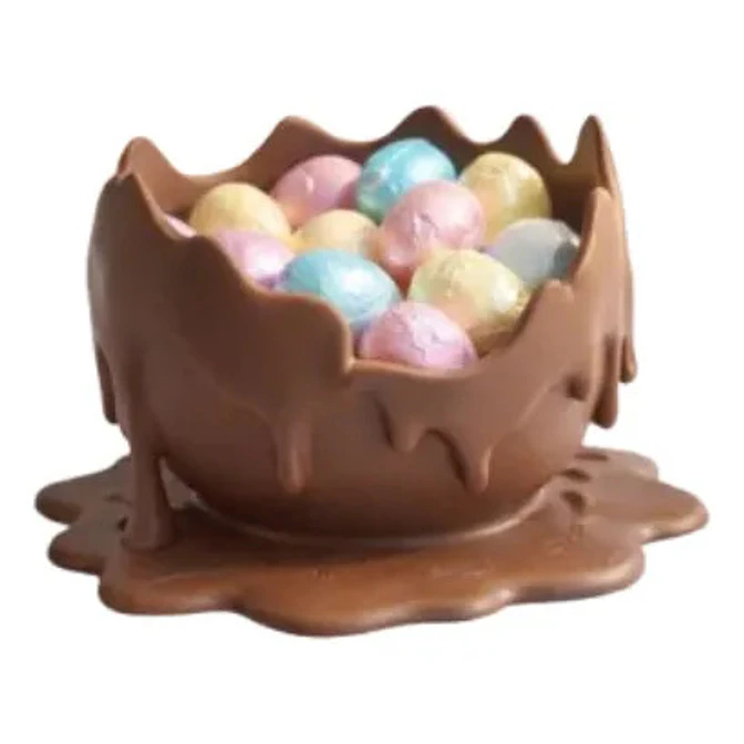 Canasta De Dulces De Chocolate De Pascua 4
