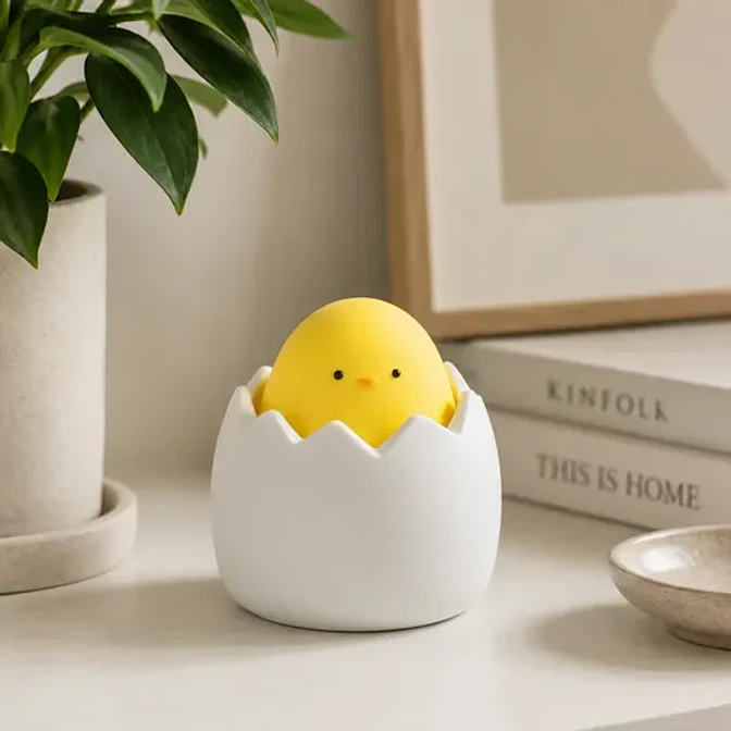 Juguete Clicker Pollito Con Huevo Printpatro3d 3
