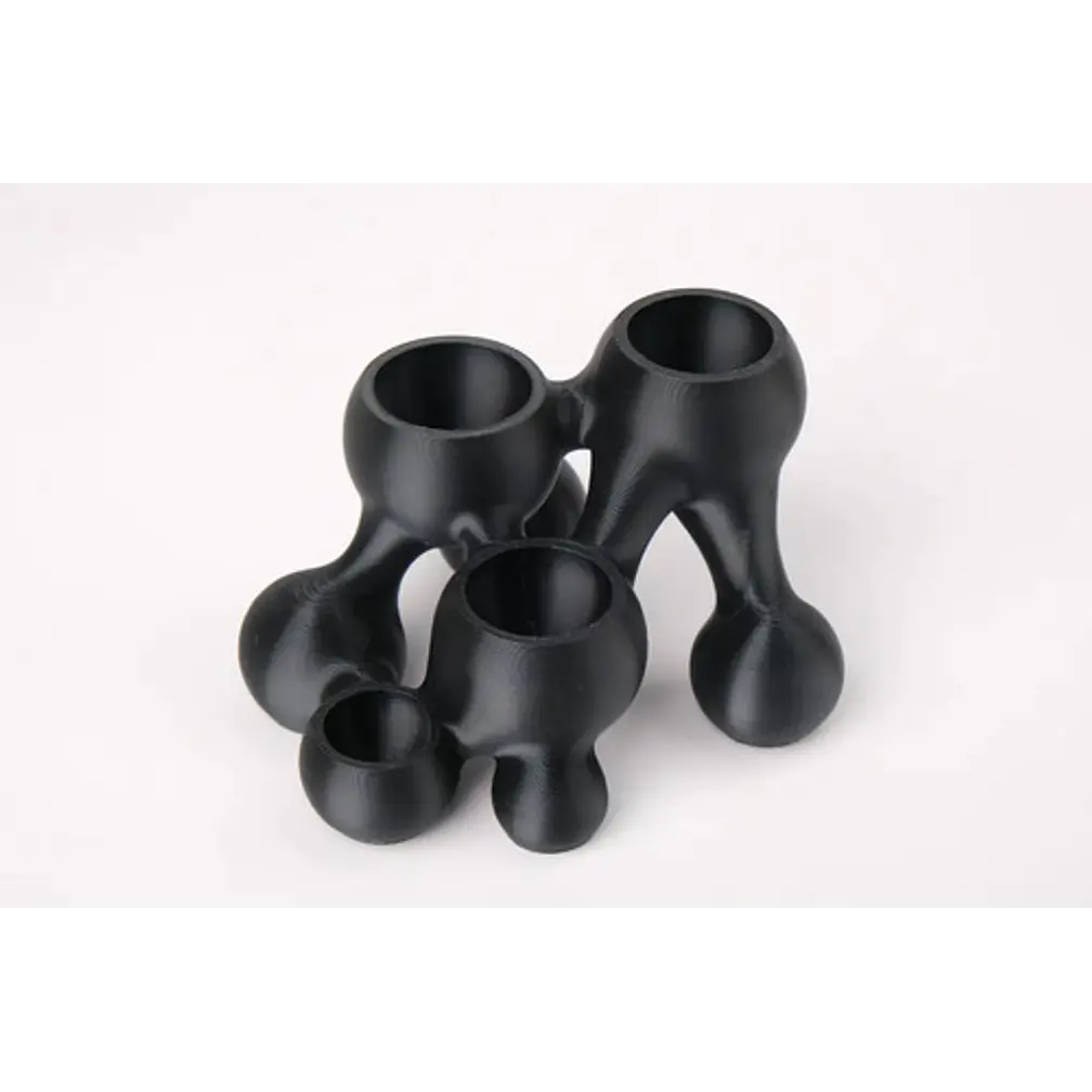 Portalápices Minimalista Negro De Escritorio 2
